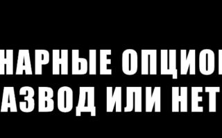 Бинарные опционы развод или нет