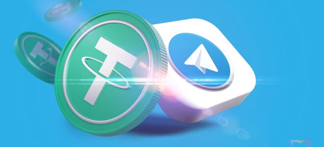 Как получить USDT или отправить из кошелька в мессенджере Telegram