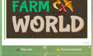 Крипто игра Farm World (farmworldton)