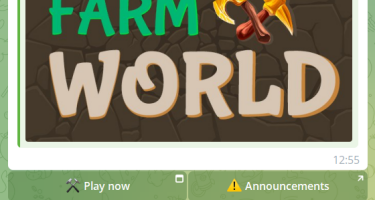 Крипто игра Farm World (farmworldton)