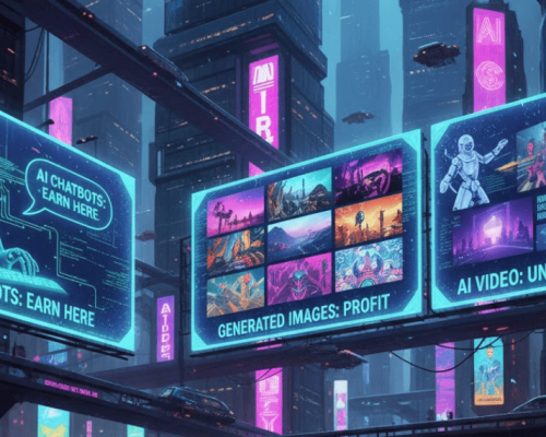 Как заработать на генеративном ИИ: чат‑боты, картинки, видео