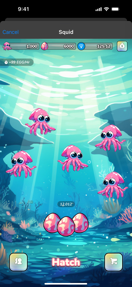 Криптоигра Squid TG можно ли вывести средства из игры