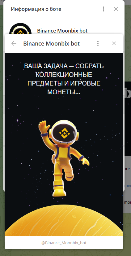 Binance Moonbix Bot скам