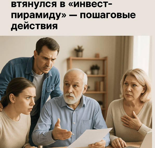обзор втянулся в инвест-пирамиду